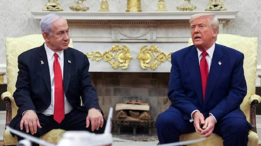 US President Donald Trump and Israeli Prime Minister Benjamin Netanyahu