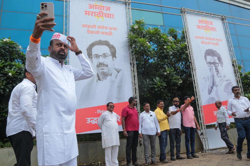 Uddhav Thackeray Raj Thackeray Rally 5 July 2025