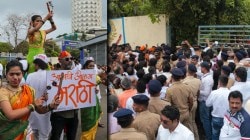 Photos: १८ वर्षांनी उद्धव-राज एकत्र, कार्यकर्त्यांमध्ये उत्साह; वरळीत विजयी सभेचा जल्लोष