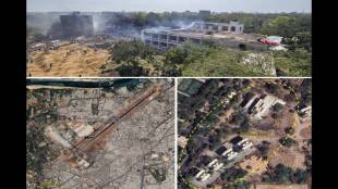 Unseen images of Air India plane crash