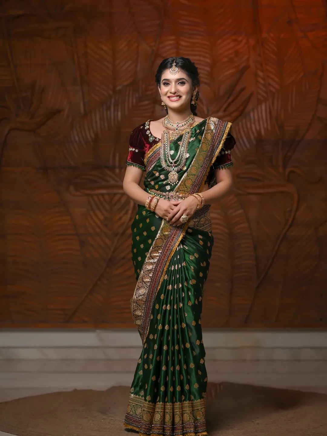 Vaishnavi Kalyankar Gaikwad Saree Look