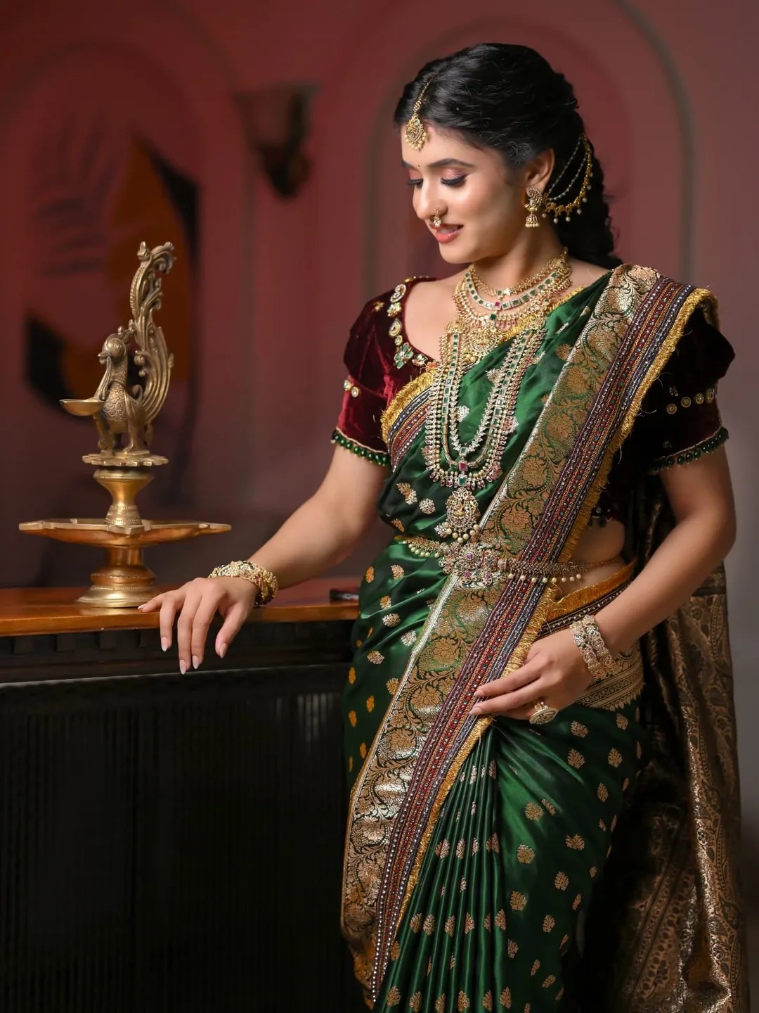 Vaishnavi Kalyankar Gaikwad Saree Look