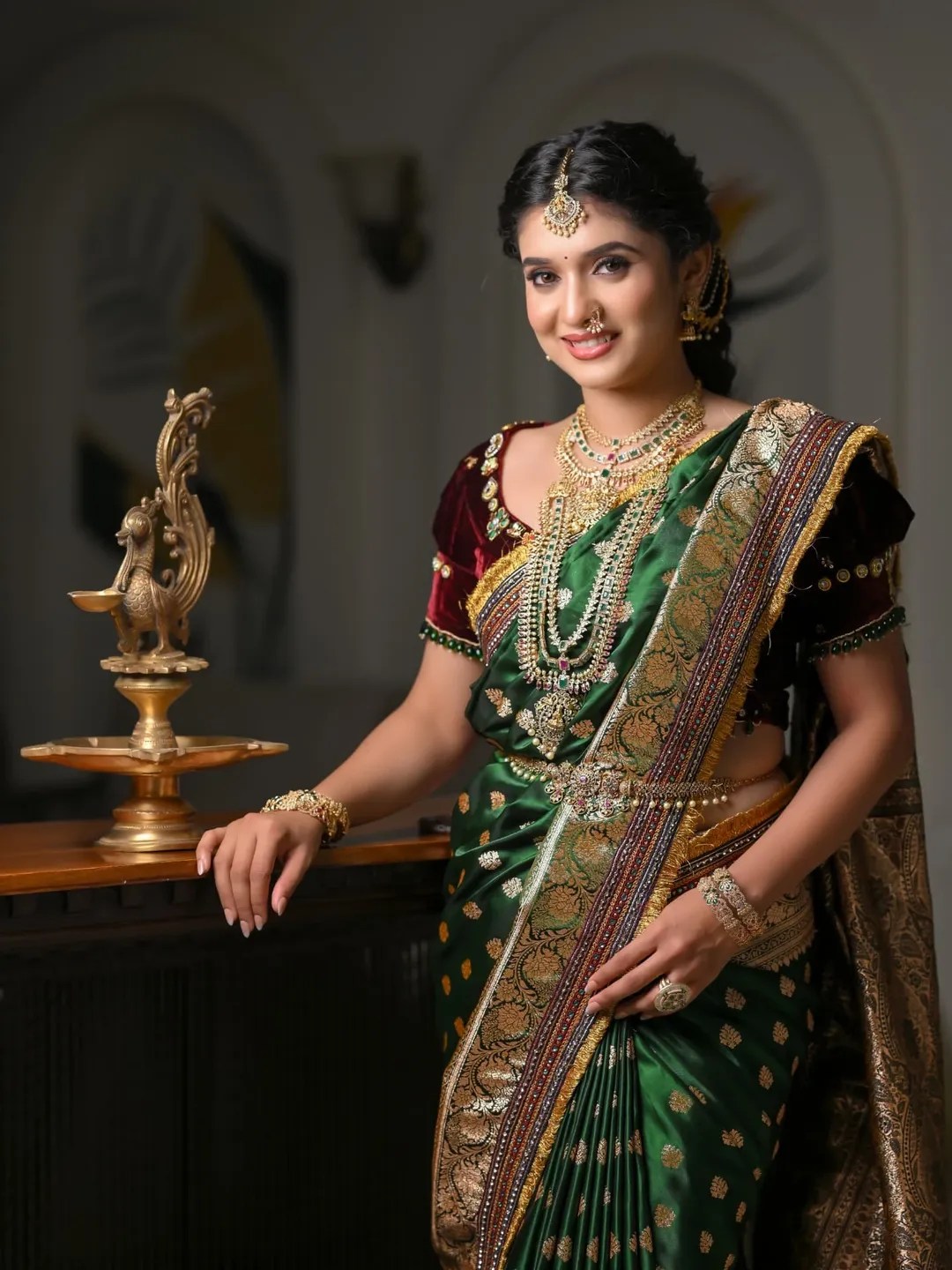 Vaishnavi Kalyankar Gaikwad Saree Look