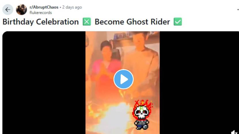Viral Video Of Birthday Celebration