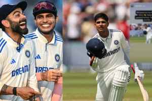 Virat Kohli Instagram Story for Shubman Gill Historic Inning of 269 and 161 Runs Inning in IND vs ENG