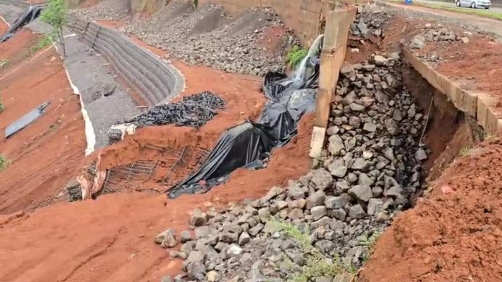 design of the gabion wall, Parshuram Ghat ,