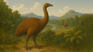 giant moa revival, extinct birds New Zealand, genetic technology birds, moa bird resurrection, Colossal Biosciences moa project, DNA de-extinction, Peter Jackson moa funding, extinct species cloning,