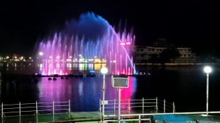 musical fountain Sawantwadi, Moti Lake tourism, Sawantwadi attractions, musical water fountain Maharashtra,