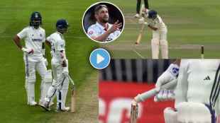 Yashasvi Jaiswal Bat handle Breaks on Chris Woakes Delivery Left in Shock Video Viral IND vs ENG 4th test