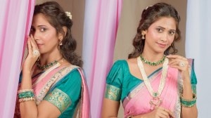 Photos: गुलाबी पेशवाई साडी, मोत्यांचे दागिने..; योगिता चव्हाणच्या फोटोशूटची चाहत्यांमध्ये चर्चा