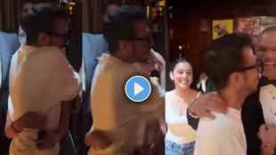 Yuzvendra Chahal Celebrates Birthday With Rumored Girlfriend RJ Mahvash Hugs Her and Shikhar Dhawan video