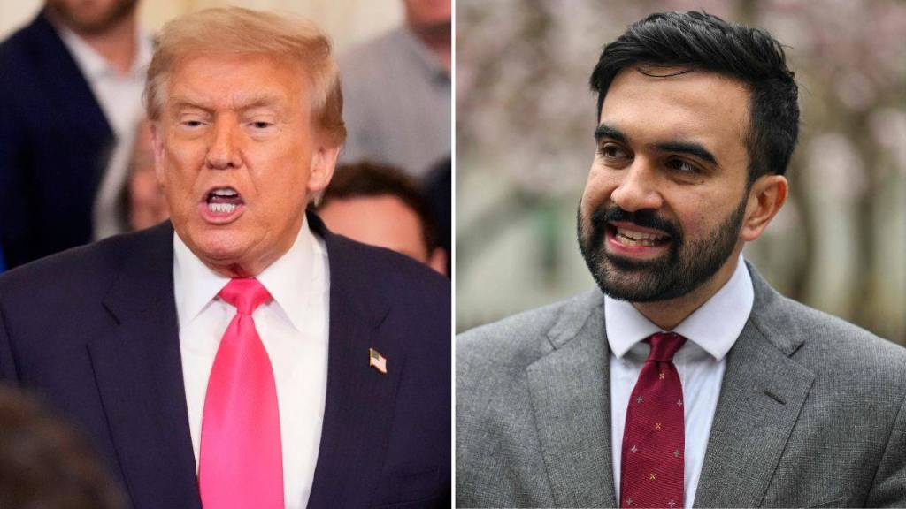 Donald Trump and Zoharan Mamdani