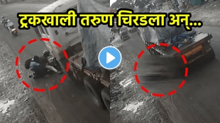 Shocking accident video bike truck accident viral video on social media