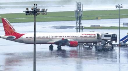 Air India plane skids off