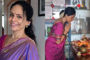 Aishwarya Narkar Shared a video on the ocassion of deep Amavasya