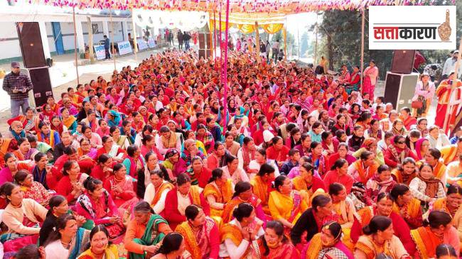 'प्रधान पती' प्रथा संपवण्यासाठी महिला गट ग्रामपंचायत निवडणूक रिंगणात
