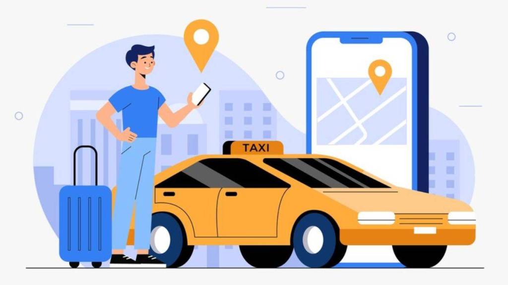 Drivers of app based taxi services news in marathi