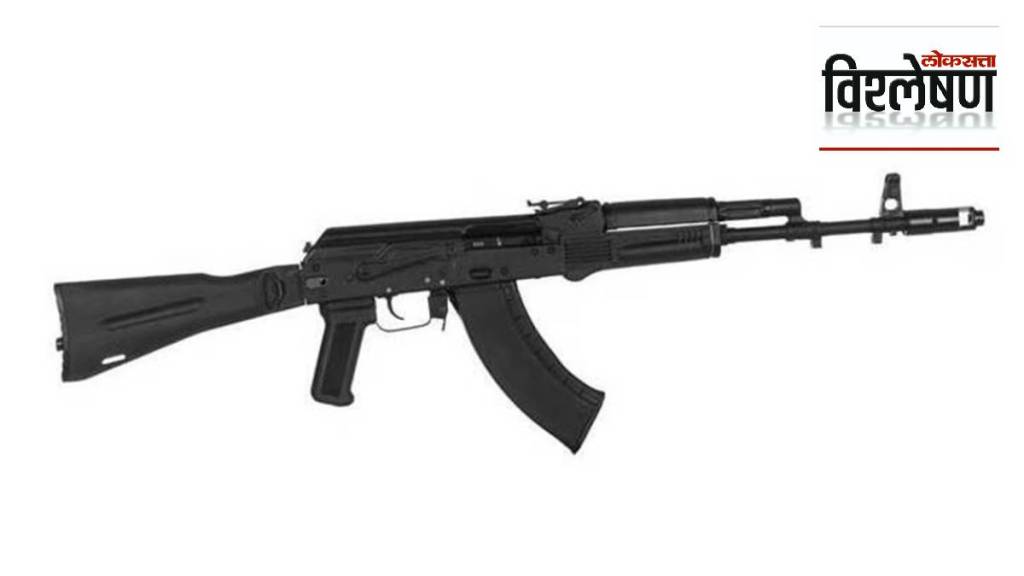 assault rifle AK-203 indian armed forces game changer IRRPL in Amethi Pakistan China border