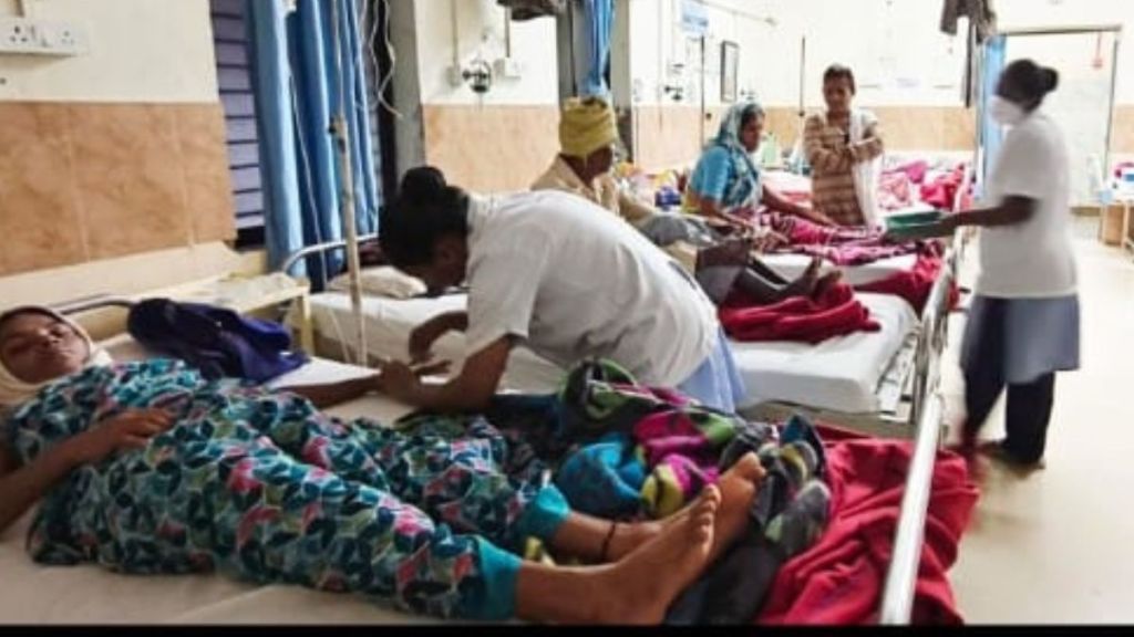 gondia bhivkhidki villagers suffer diarrhoea from contaminated water supply
