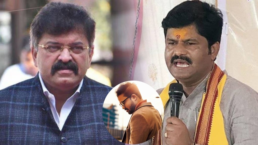 bjp mla gopichand padalkar and ncp mla jitendra awhad maharashtra assembly clash marathi actor suvrat joshi share post