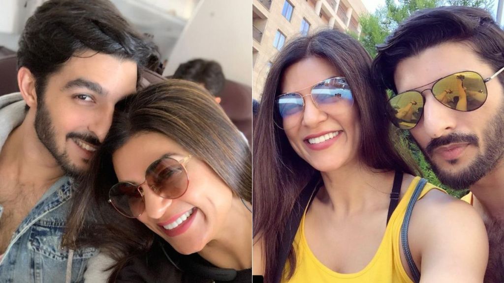 bollywood actress sushmita sen ex boyfriend rohman shawl share anniversary post on social media