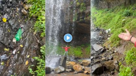 bollywood singer vishal dadlani share angry video after seeing garbage at kamshet waterfall
