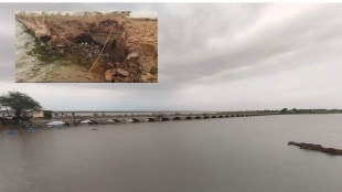 british era bridge closed after structural damage near indapur pune