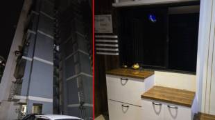 A four-year-old girl died after falling from the 12th floor