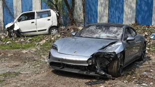 KalyaniNagar Porsche Crash Case news in marathi