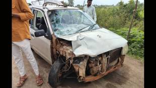 Seven people drowned after a car fell into a drain in Nashik district