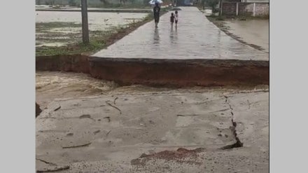 bridge washed away bhandara loksatta news