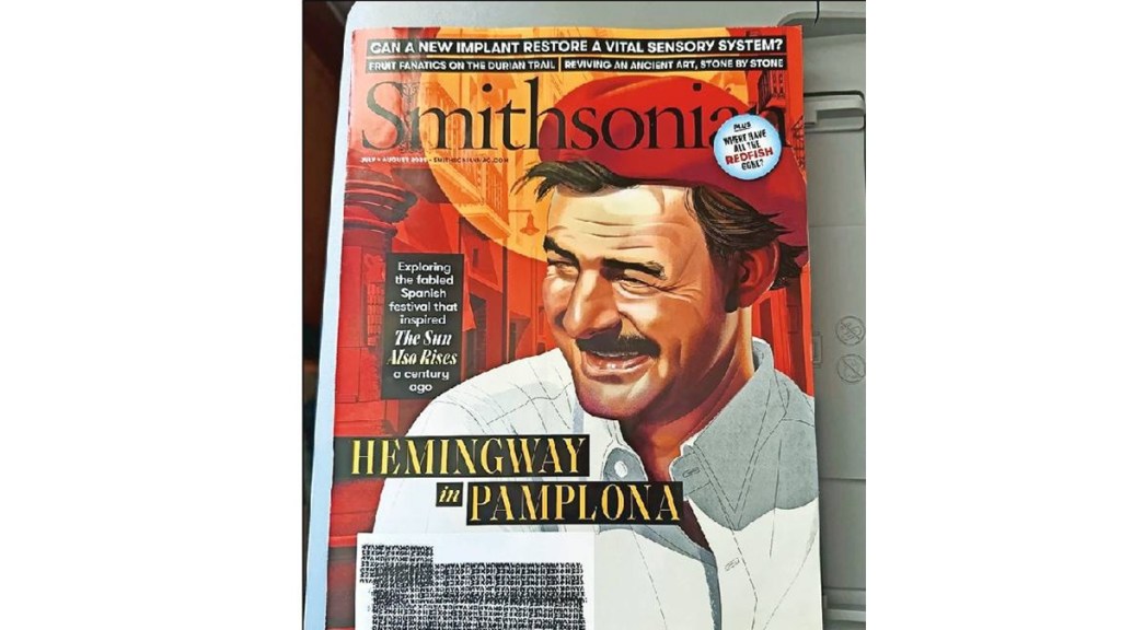 hemingway in Pamplona