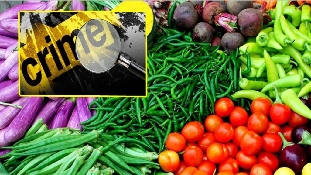 thane Vegetable vendor beaten up loksatta news