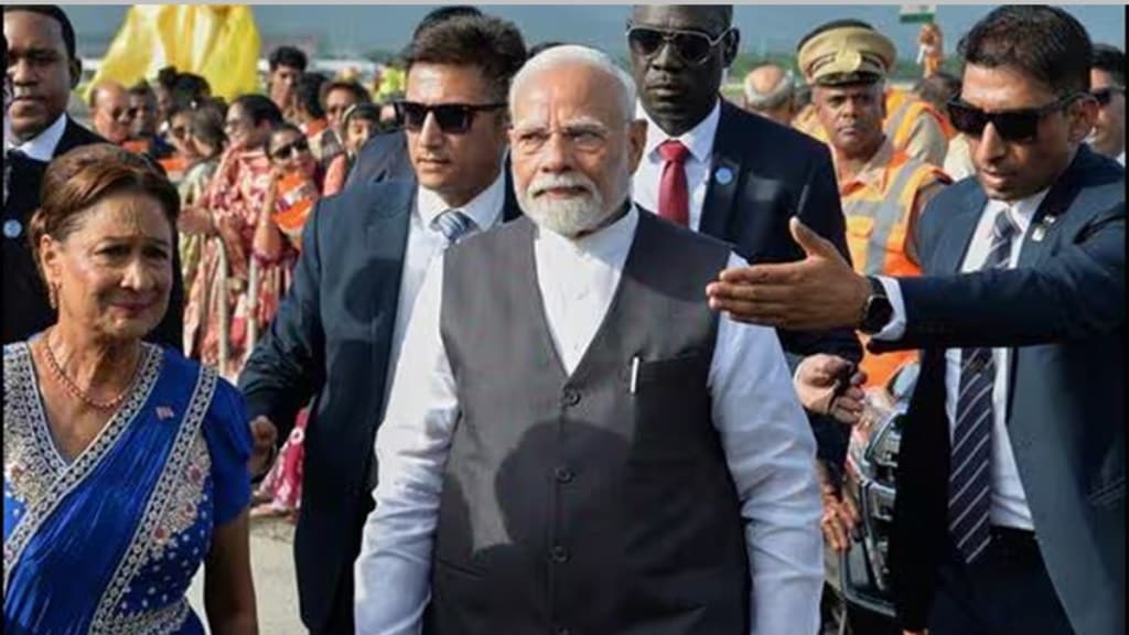 Modi in Trinidad and Tobago