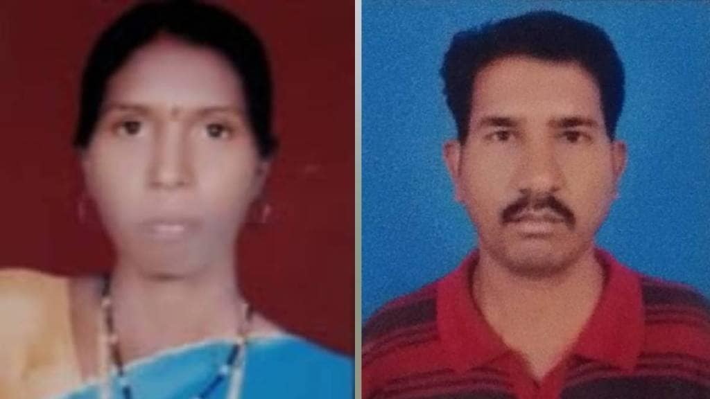 Husband and wife die in car accident in Chandrapur