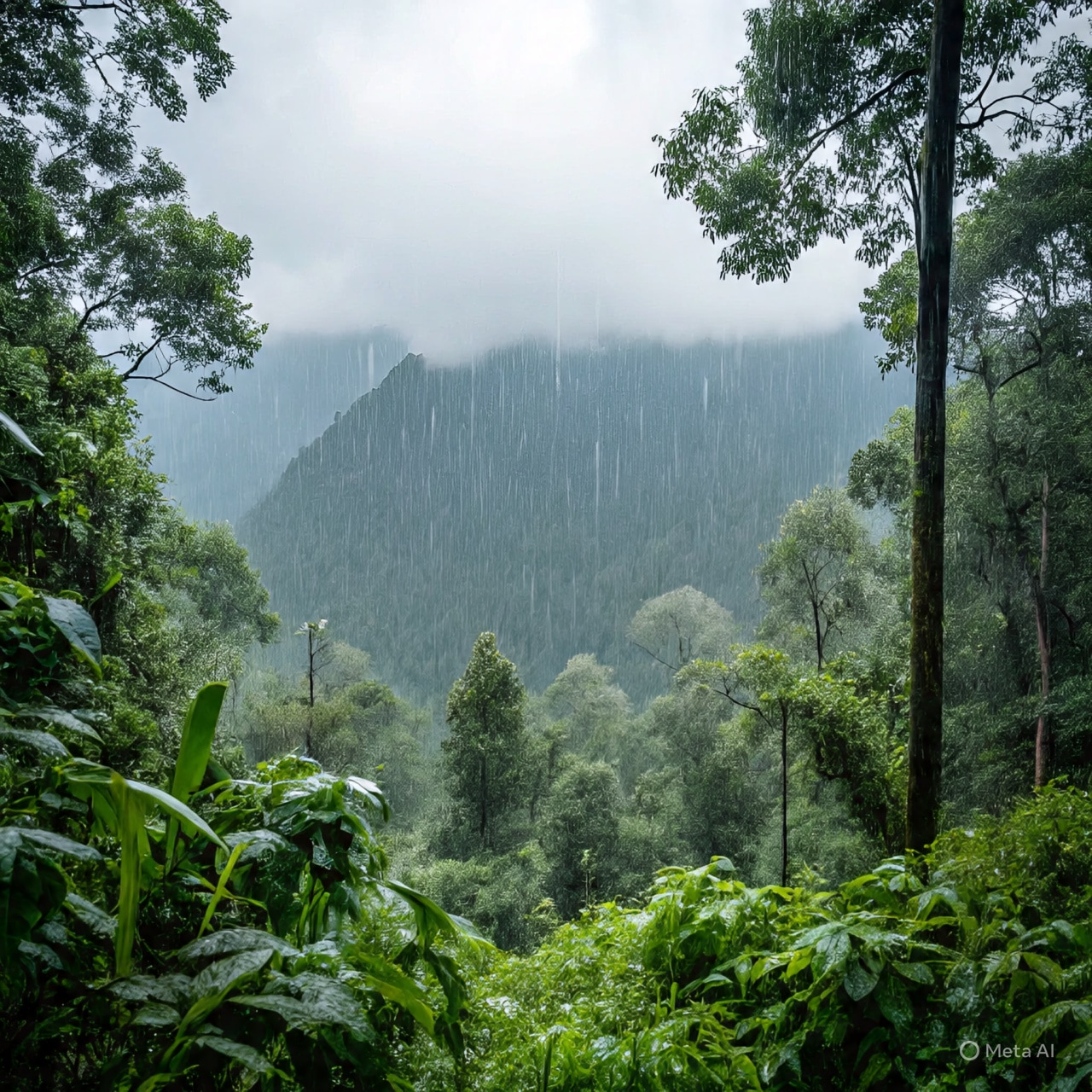 Where does it rain the most in the world?