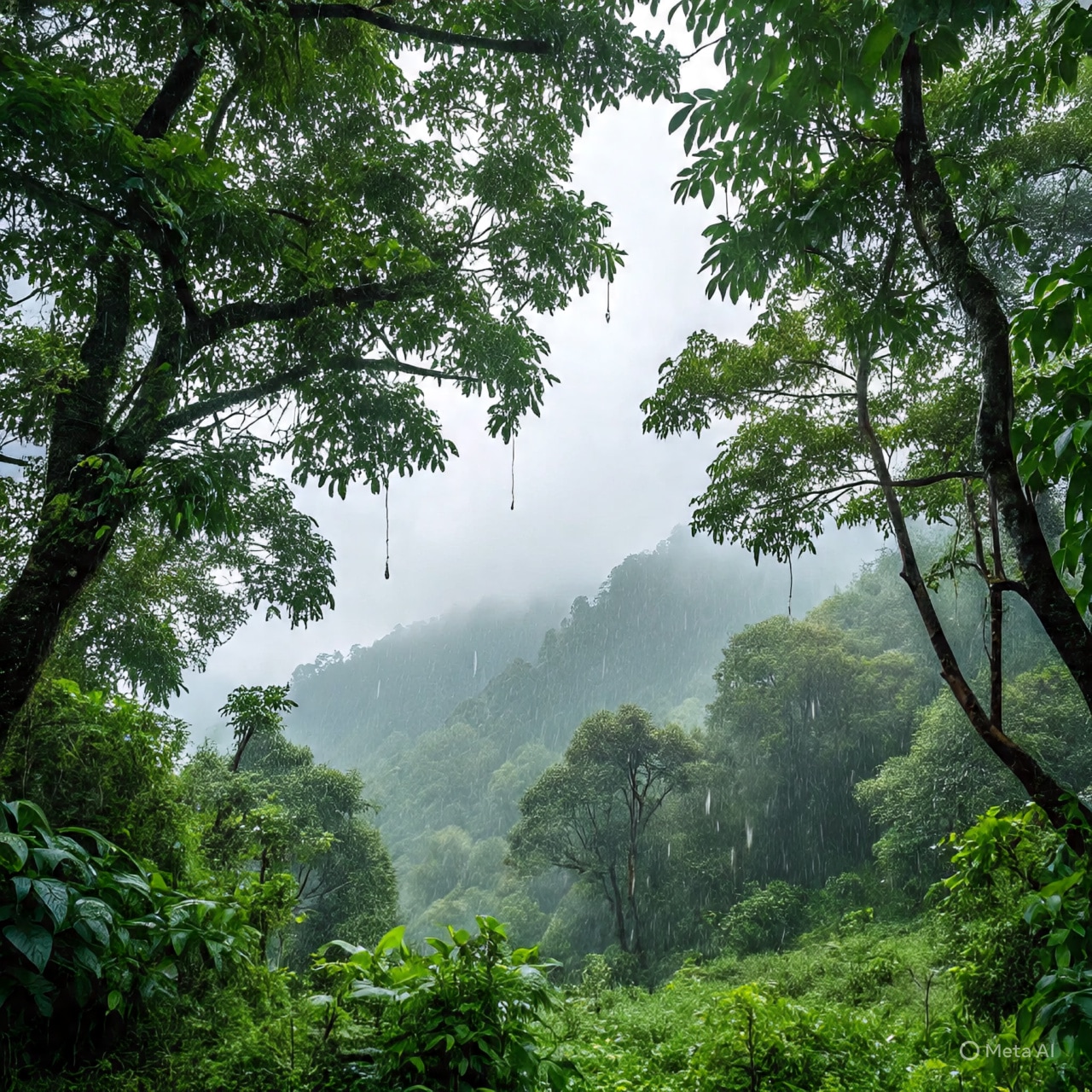 Where does it rain the most in the world?