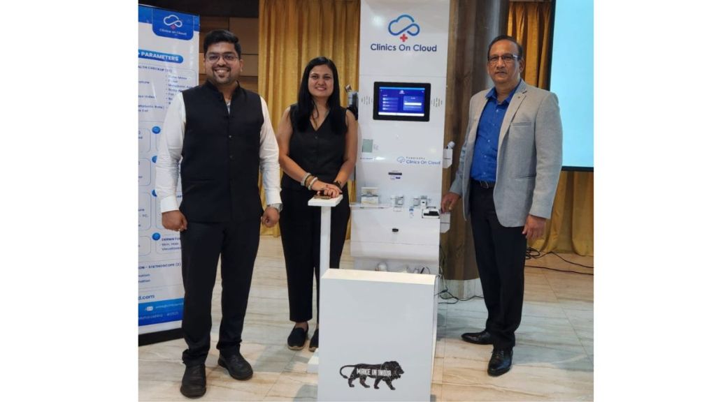 clinics on cloud ai health atm launched in pune  brings 65 diagnostic tests in 10 minutes