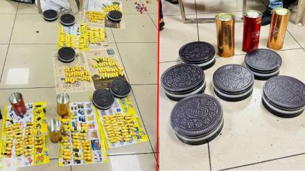 Cocaine worth Rs 62 crores found in a biscuit tin