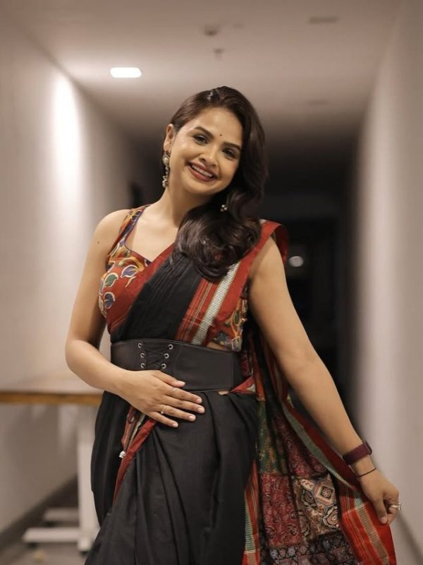 Marathi actress Apurva Gore khun sareee