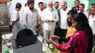 Dada Bhuse inaugurated the Robotics and AI Laboratory at the Zilla Parishad Primary School in Dabhadi