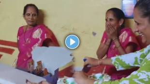 daughter surprised mother with decorated favorite TV serial birthday cake
