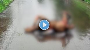doctor tried to set himself on fire over family dispute on the Nandura-Jalgaon road Buldhana vidio