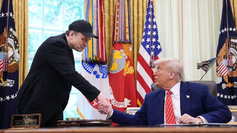 donald trump and elon musk news