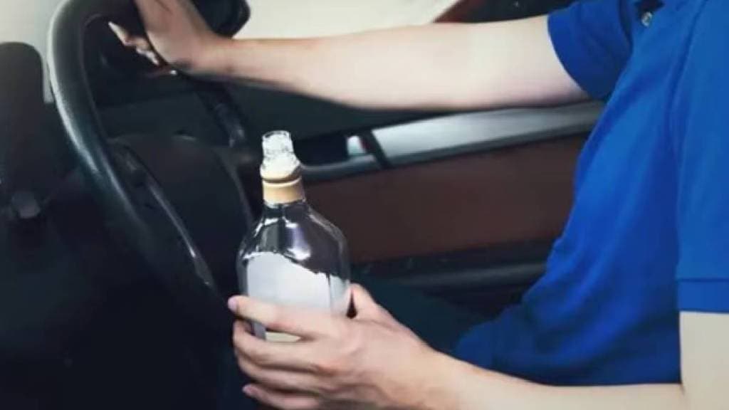 Drunk man drives car into sea; rescued after two hours