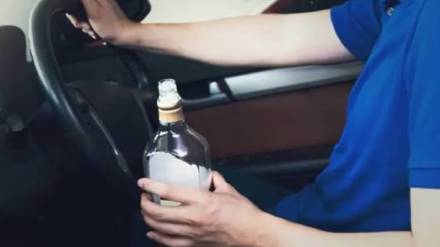 Drunk man drives car into sea; rescued after two hours