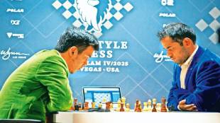 Arjun Erigesi advances to semi finals of Las Vegas stage of free style chess tournament