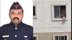 अग्निशमन दलाचा जवान ठरला देवदूत; खिडकीतून पडणाऱ्या चार वर्षांच्या बालिकेचे प्राण वाचविले
