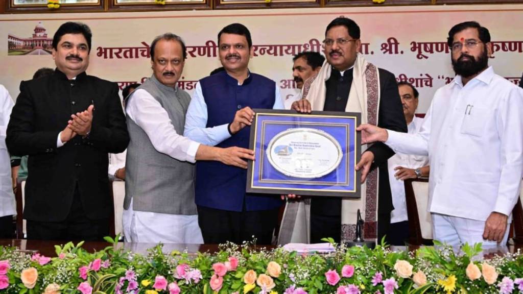 Chief Justice Dr. Bhushan Gavai felicitation