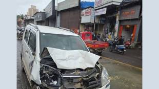 Driver suffers a fit while driving, accident on Ghodbunder road
